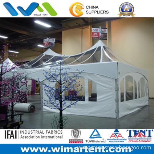 4mx8m White Aluminum PVC Double Roof Spring Top Tent for Party